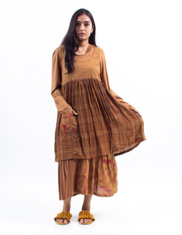 Tushar Handworks - Bohemian closet - AW2020 - Layered dress (1)