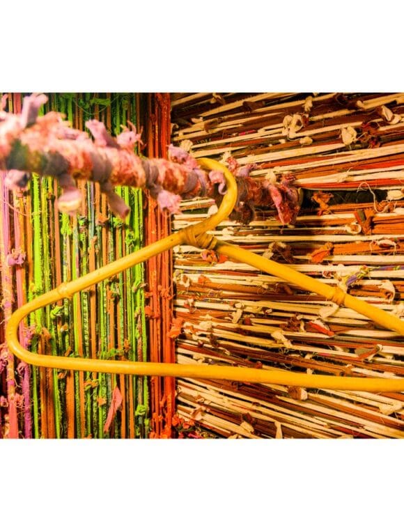 Tushar Handworks-craft-installation art-cane hangers (1)